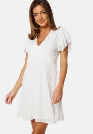 Se Bubbleroom Occasion Vallie Dress White 34 ved Bubbleroom