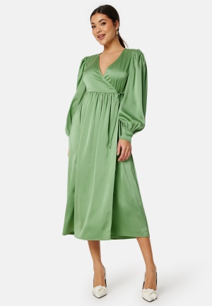 Se Bubbleroom Occasion Sylver Dress Green 34 ved Bubbleroom