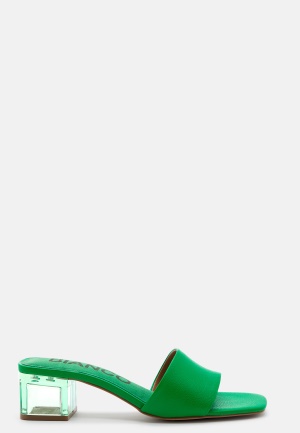 Se Bianco Foxy Square Mule Green Pop 38 ved Bubbleroom