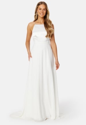 Se Bubbleroom Occasion Sienna Wedding Gown White 40 ved Bubbleroom