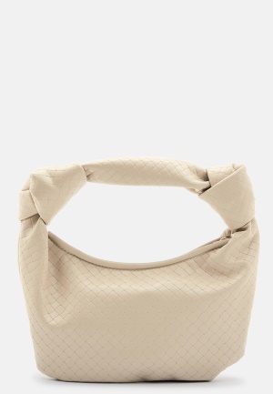 Se BUBBLEROOM Paulina knot bag Beige One size ved Bubbleroom