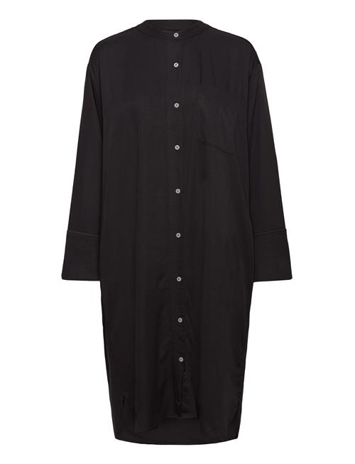 Moshi Moshi Mind Flora Shirtdress Twill Moshi Moshi Mind Black