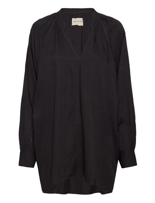 Florence Shirt Twill Moshi Moshi Mind Black