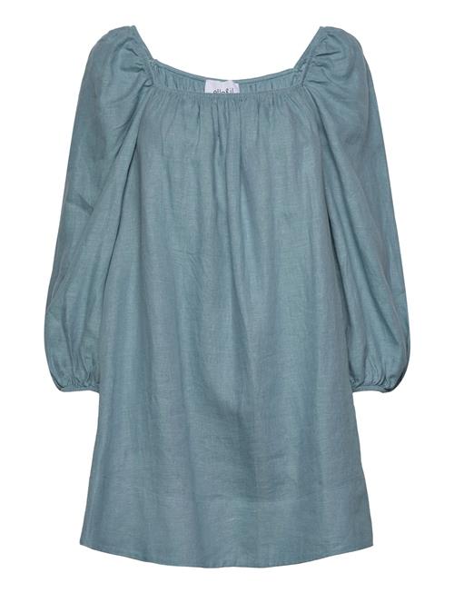 Alma Linen Dress Ella&il Blue