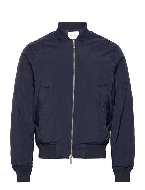 Les Deux Norman Quilted Bomber Jacket Les Deux Navy