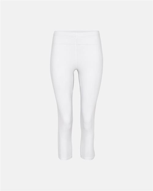 3/4 leggings | Økologisk bomuld | Hvid