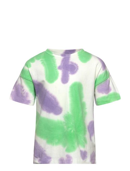 Little Pieces Pknatalia Ss Loose Jersey Tie Dye Tee Little Pieces Patterned