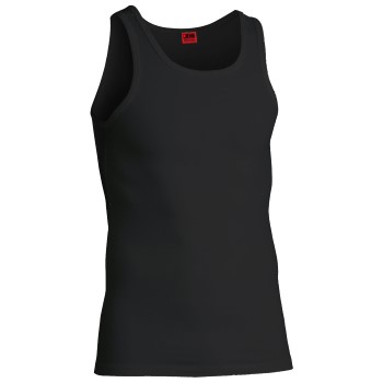 Se JBS Basic 13701 Singlet Sort bomuld Small Herre ved Timarco