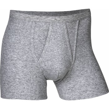 JBS Basic Fly Boxer Grå bomuld XX-Large Herre