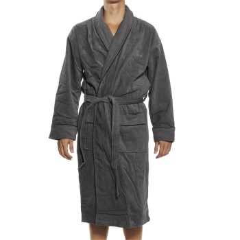 Se JBS Bath Robe Grå bomuld Small Herre ved Timarco