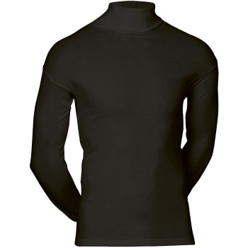 Se JBS Classic Roll Neck Long Sleeve Sort bomuld Small Herre ved Timarco