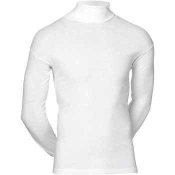 JBS Classic Roll Neck Long Sleeve Hvid bomuld Medium Herre