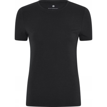 Se JBS of Denmark Bamboo Blend Slim Tee Sort X-Small Dame ved Timarco