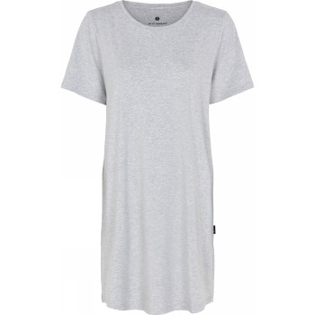 Se JBS of Denmark Bamboo FSC Blend Long T-shirt Lysegrå X-Small Dame ved Timarco