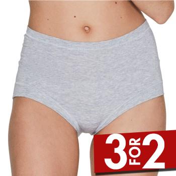 JBS of Denmark Trusser Bamboo Maxi Brief Lysegrå Small Dame