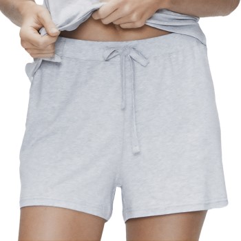 Se JBS of Denmark Bamboo Shorts Lysegrå Small Dame ved Timarco