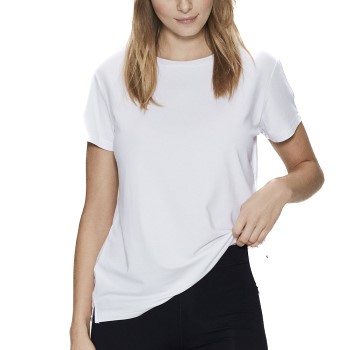 JBS of Denmark Basic Tee Bamboo Blend FSC Hvid Small Dame