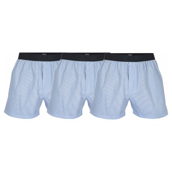 JBS 3P Organic Cotton Boxershorts Lyseblå økologisk bomuld Medium Herre