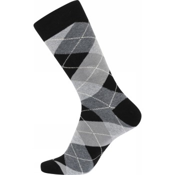 JBS Strømper Patterned Cotton Socks Grå/Mørkegrå Str 40/47 Herre