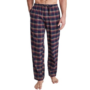 Se Jockey Pants Flannel Blå/Rød bomuld X-Large Herre ved Timarco