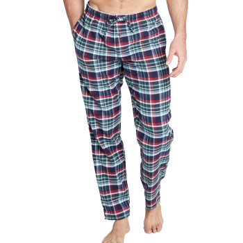 Jockey Pants Flannel Blå/Grøn bomuld Medium Herre