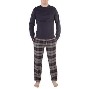 Jockey Pyjama 11 Mix Cotton Blå/Grå bomuld X-Large Herre