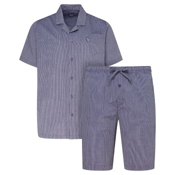 Se Jockey Short Pyjama Woven Marineblå bomuld Medium Herre ved Timarco