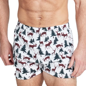 Jockey Woven Boxer Hvid bomuld XX-Large Herre