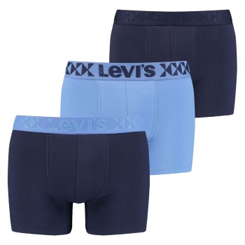 Levis 3P Boxer Giftbox Blå bomuld Medium Herre