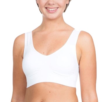 Magic Bh Comfort Bra Hvid nylon Medium Dame