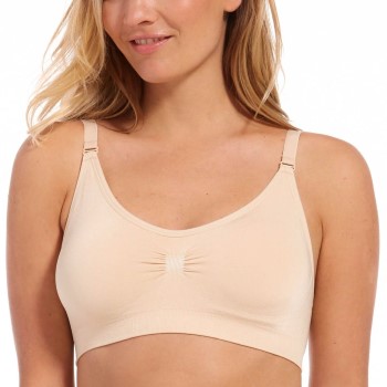 Magic Bh Comfort Spagetti Bra Beige polyamid Medium Dame