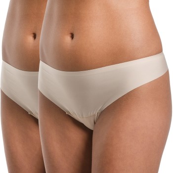 Magic Trusser 2P Dream Invisibles Thong Beige X-Large Dame