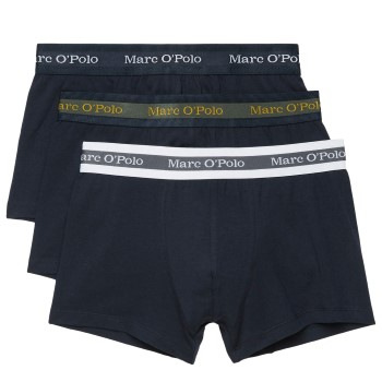 Marc O'Polo Marc O Polo Cotton Stretch Trunk 3P Marineblå bomuld Large Herre