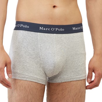 Marc O'Polo Marc O Polo Cotton Trunks 6P Lysegrå bomuld Medium Herre