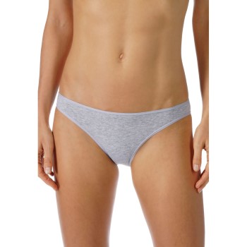 Mey Trusser Cotton Pure Mini Briefs Gråmelerad bomuld 42 Dame