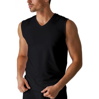 Se Mey Dry Cotton Muscle Shirt Sort Large Herre ved Timarco