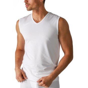 Se Mey Dry Cotton Muscle Shirt Hvid Medium Herre ved Timarco