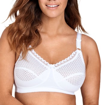 Miss Mary of Sweden Miss Mary Cotton Dots Soft Bra Bh Hvid I 90 Dame