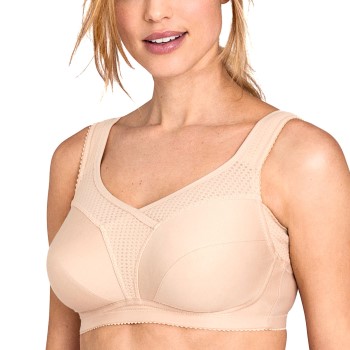 Miss Mary of Sweden Miss Mary Cotton Fresh Soft Bra Bh Beige C 85 Dame