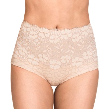 Miss Mary of Sweden Miss Mary Jacquard And Lace Girdle Trusser Beige 40 Dame