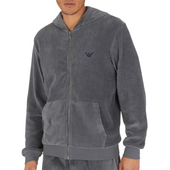 Se Emporio Armani Armani Hooded Sweater Grå Small Herre ved Timarco