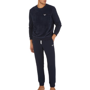 Se Emporio Armani Armani Trousers Marineblå Small Herre ved Timarco