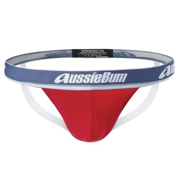 aussieBum AussieBum WJ Pro Jock Rød bomuld Small Herre