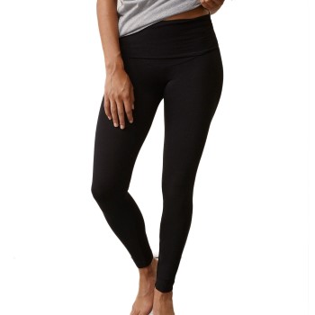 Boob Once-On-Never-Off Leggings Sort lyocell Large Dame