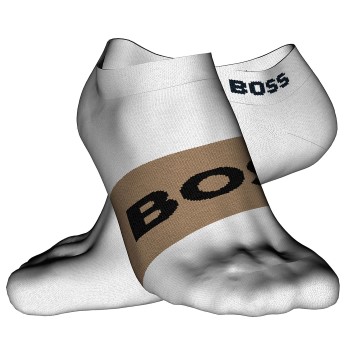 BOSS Strømper 2P AS Logo CC Brun Str 39/42 Herre