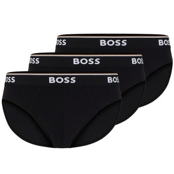 BOSS 3P Power Brief Sort bomuld Large Herre