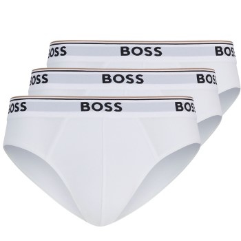 BOSS 3P Power Brief Hvid bomuld Large Herre