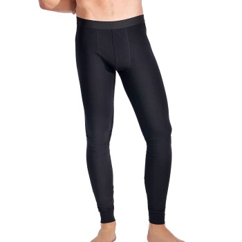 Bread & Boxers Bread and Boxers Organic Cotton Long Johns Sort økologisk bomuld X-Large Herre