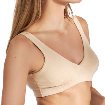 Bread & Boxers Bread and Boxers Padded Soft Bra Bh Beige modal Small Dame