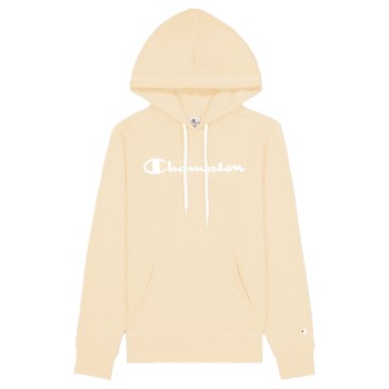 Champion Classics Women Hooded Sweatshirt Beige Medium Dame